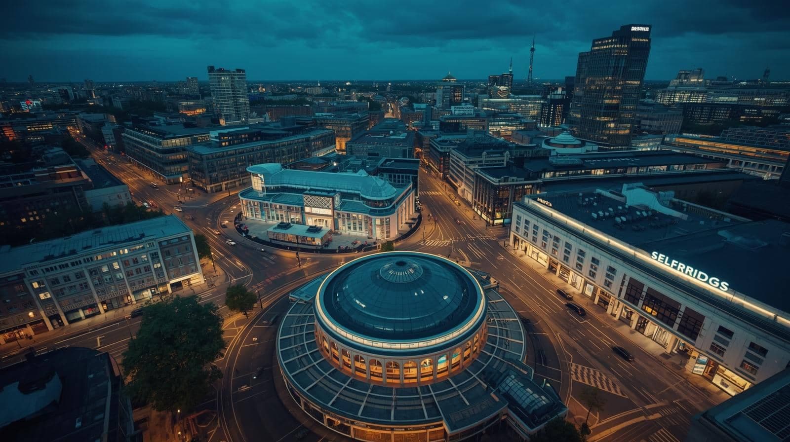 Birmingham student city background