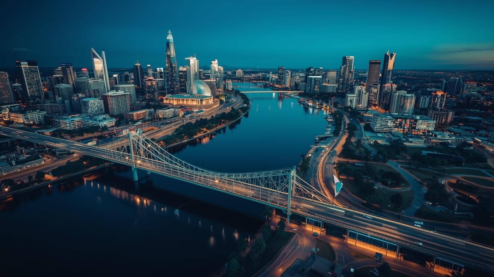 Brisbane student city background