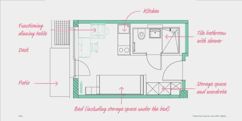 Studio - (Classic Patio) - Image 4