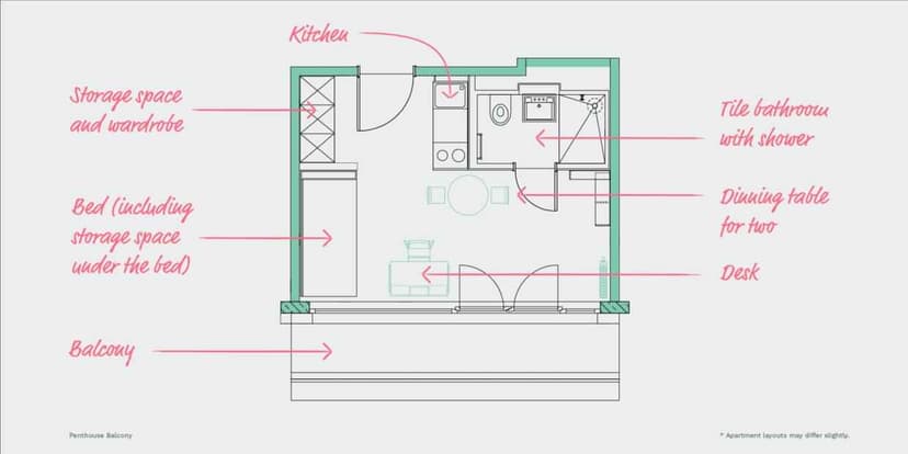 Studio - (Penthouse Balcony) - Image 5
