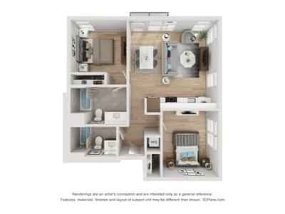 2 Beds 2 Baths - Image 1