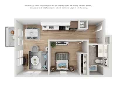 1 Bed 1 Bath - Image 3