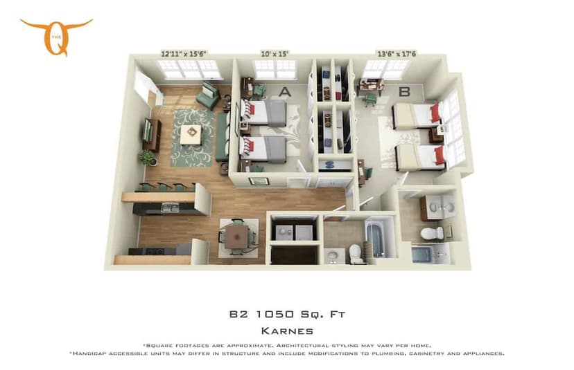 2 Bed 2 Bath - Image 1