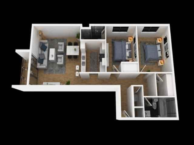 2 Bed 2 Bath - Image 5