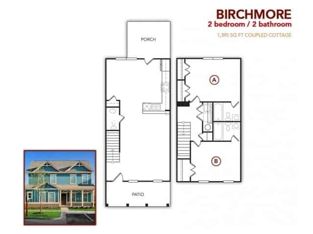 2 Bedroom - 2.5 Bathroom