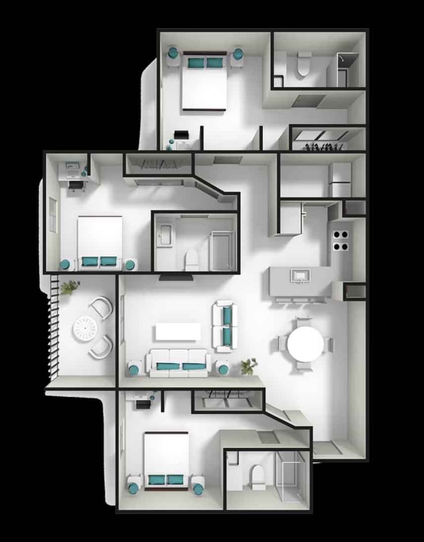 3 Bed 3 Bath - Image 9