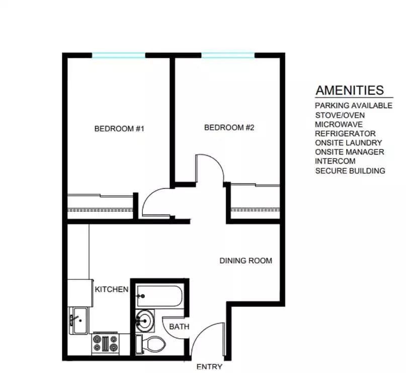 Private Room Shared Bath (2 Bed 1 Bath) - Image 6
