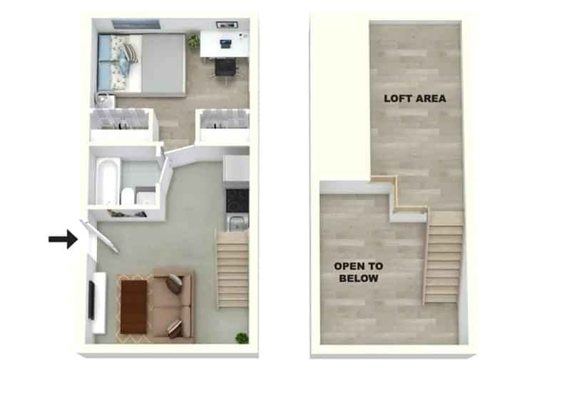 Loft Renovated - The Hideaway (1 Bed 1 Bath) - Image 8