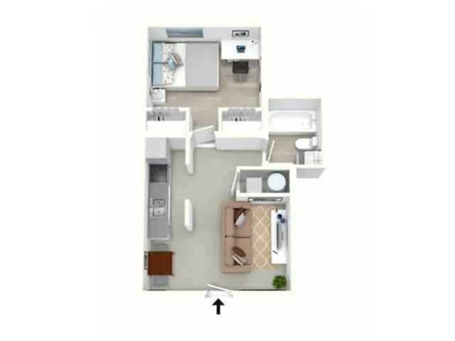 Flat Renovated - The Hideaway (1 Bed 1 Bath) - Image 8