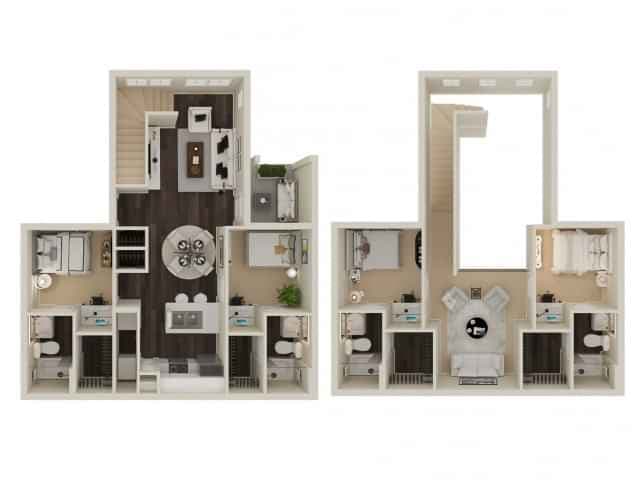 Spartan Deluxe - Private Room - Private Bath (4 Bed - 4  Bath) - Image 2