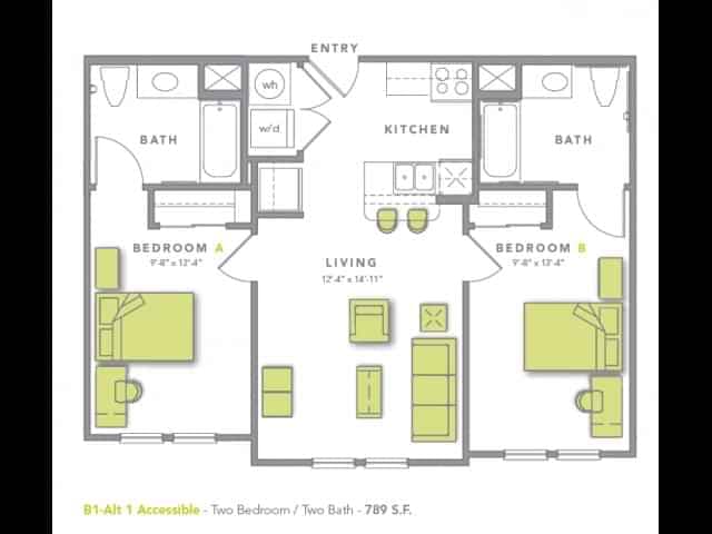 Private Room - Private Bath (2 Bed - 2 Bath) - Image 4