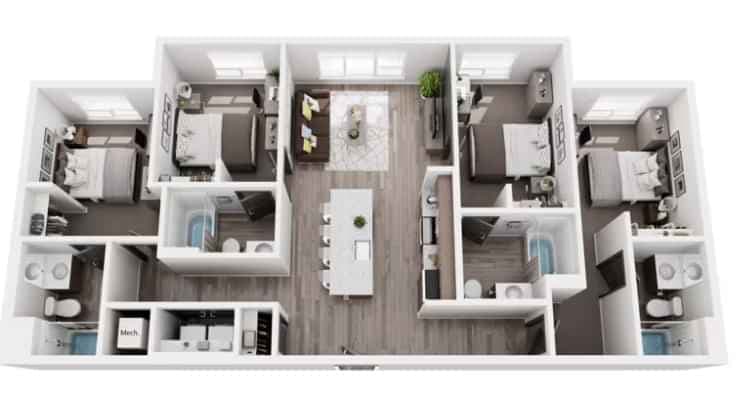 4 Bedroom 4 Bathroom - Image 2