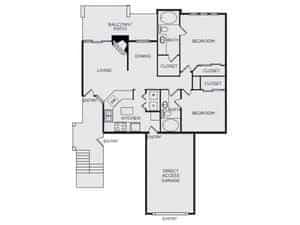 2 Beds 2 Baths - Image 1