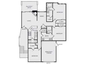 3 Beds 2 Baths