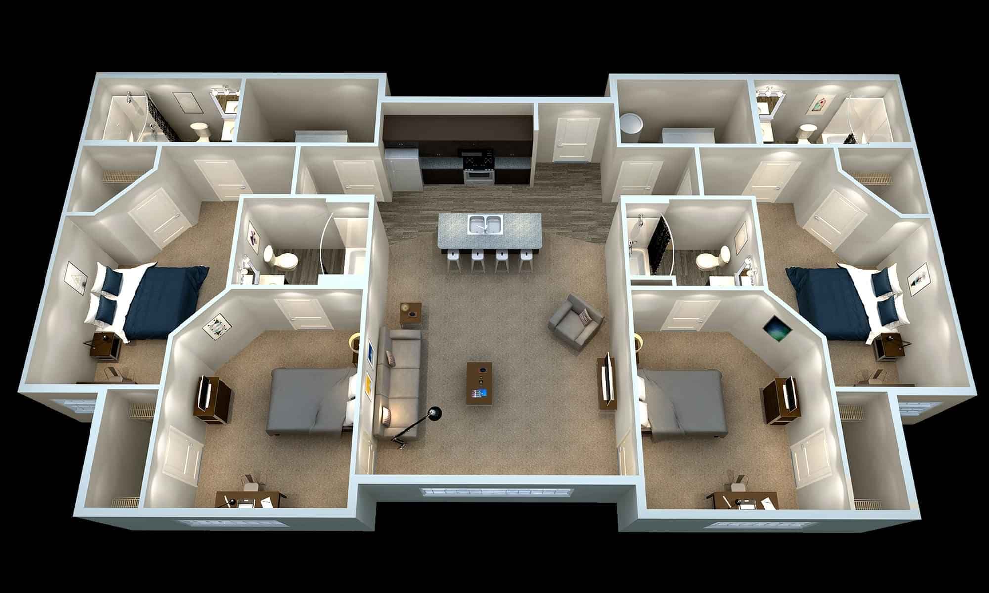 4 Bed 4 Bath - Image 2