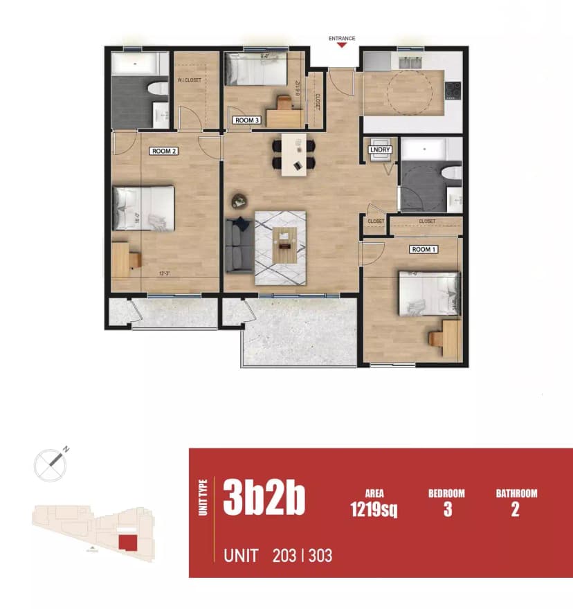 Private Room Shared Bath (3 Bed 2 Bath) - Image 4