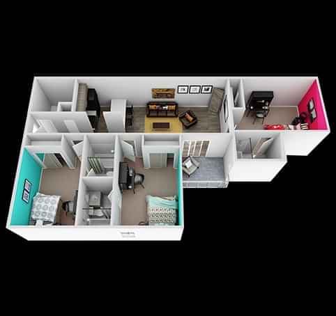 3 Bed 3 Bath - Image 2