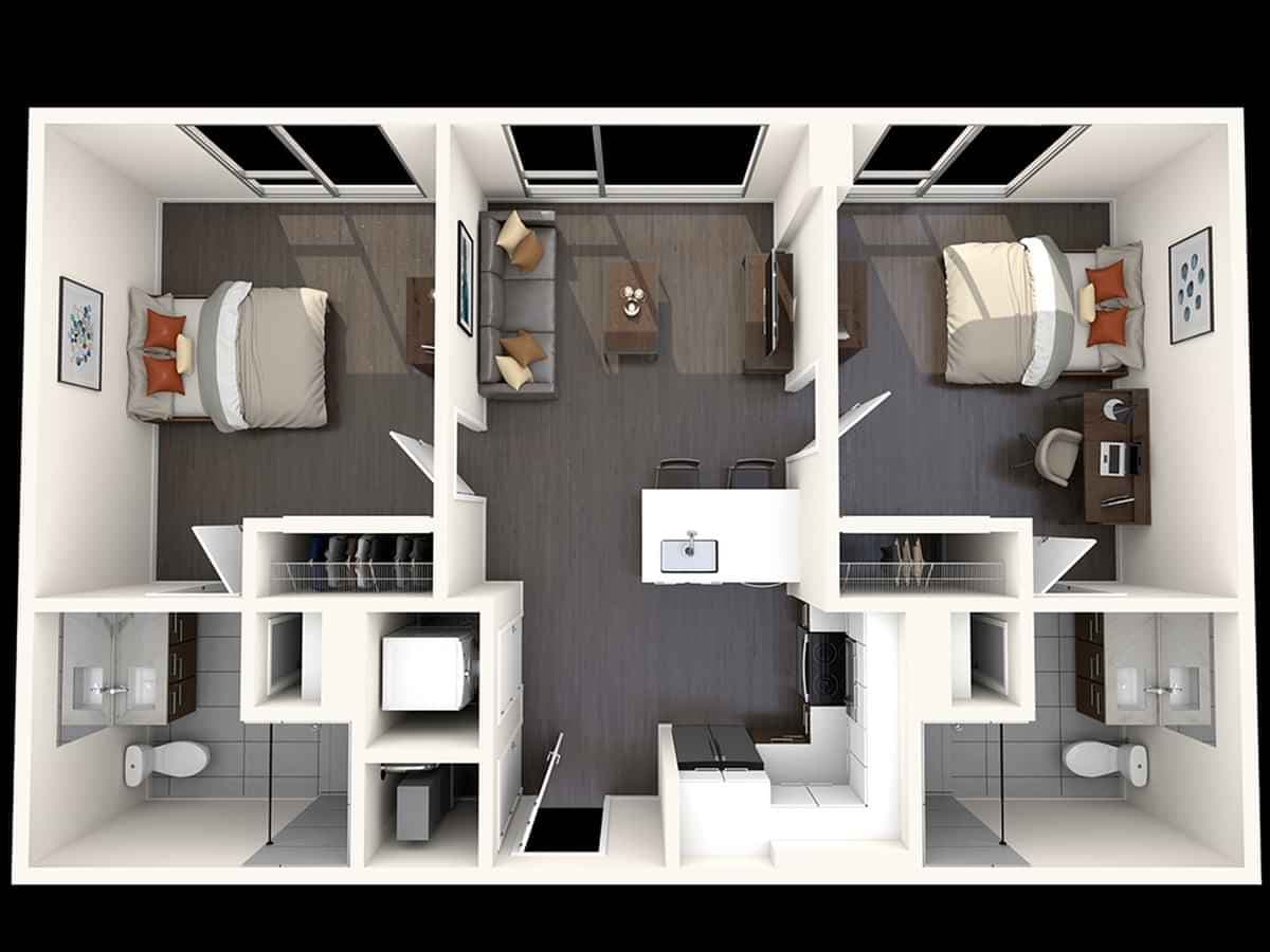 2 Bed 2 Bath - Image 1