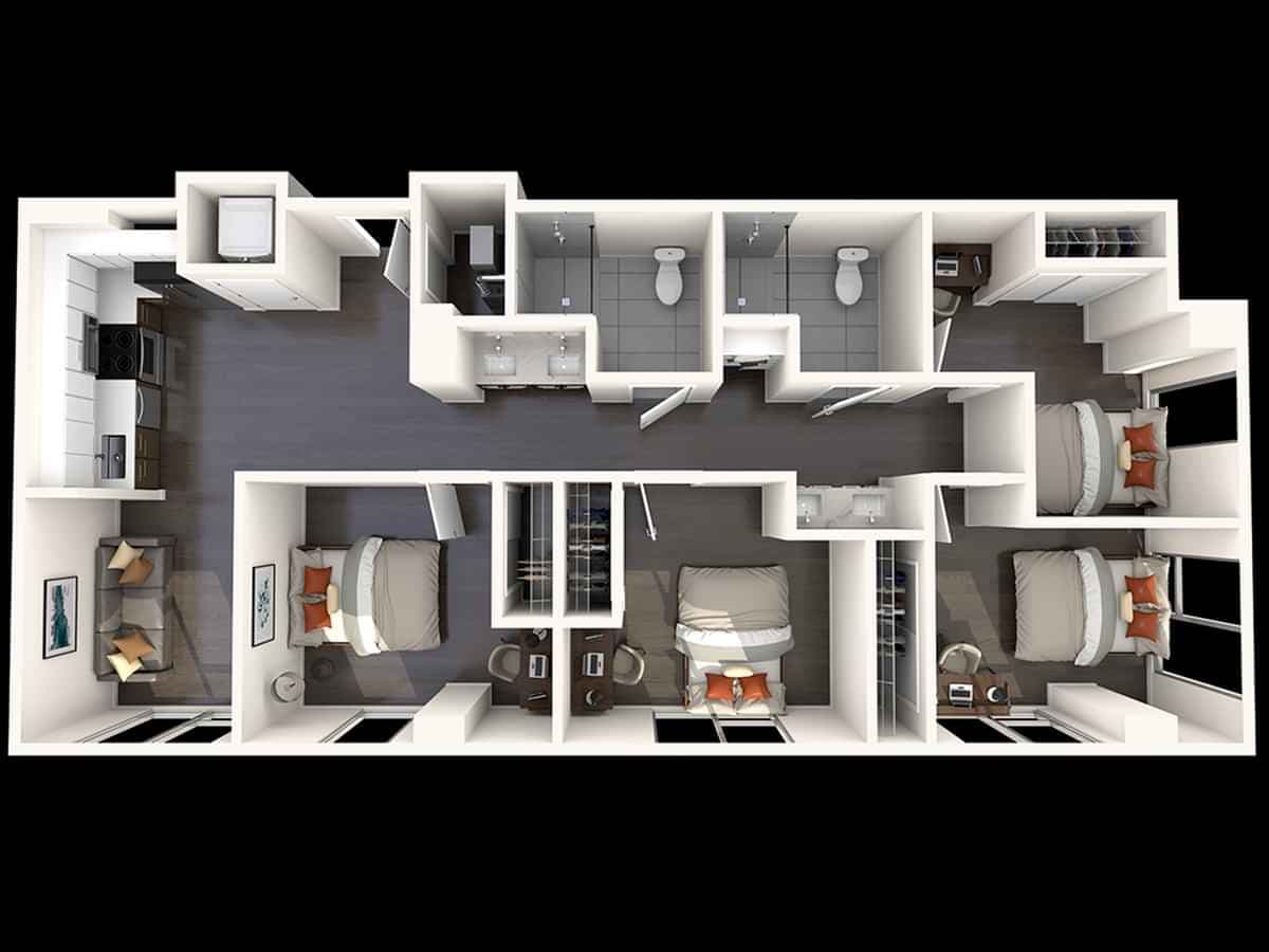 4 Bed 2 Bath - Image 1