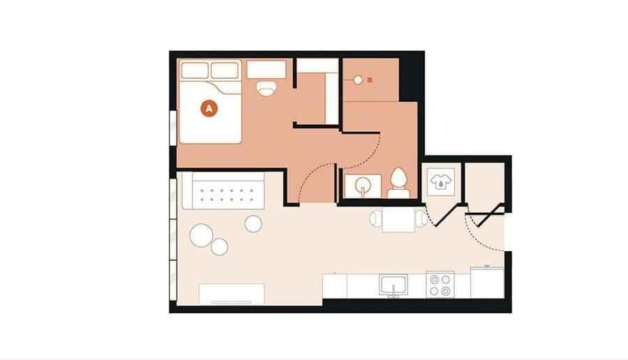 1 Bed 1 Bath - Image 5