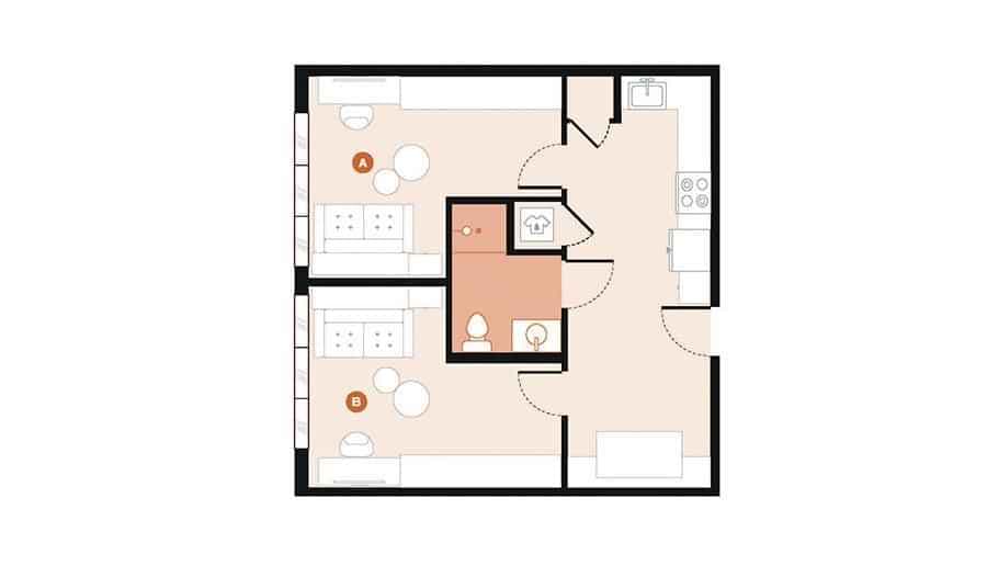 2 Bed 1 Bath - Image 5