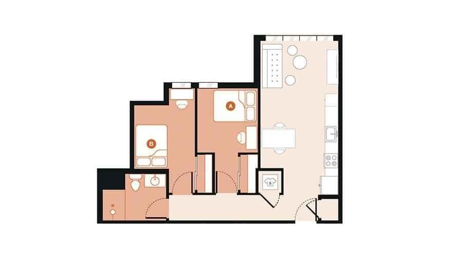 2 Bed 1 Bath - Image 4