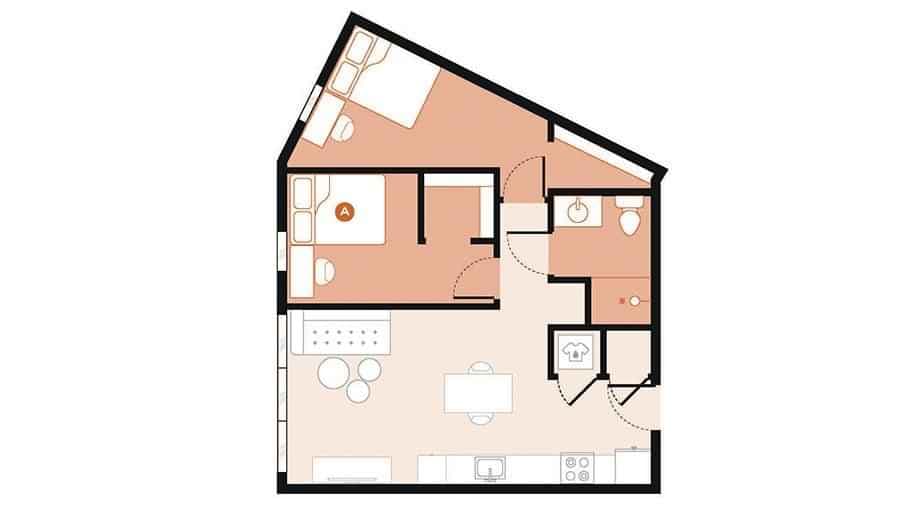 2 Bed 1 Bath - Image 2