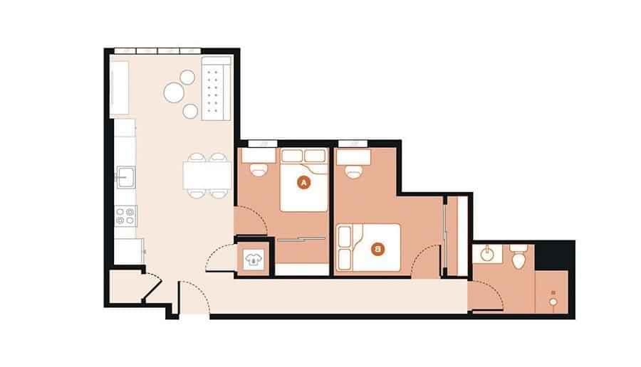 2 Bed 1 Bath - Image 1