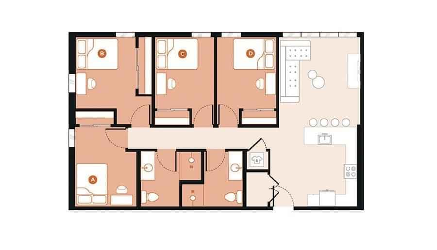 4 Bed 2 Bath - Image 5