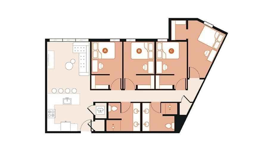 4 Bed 2 Bath - Image 2