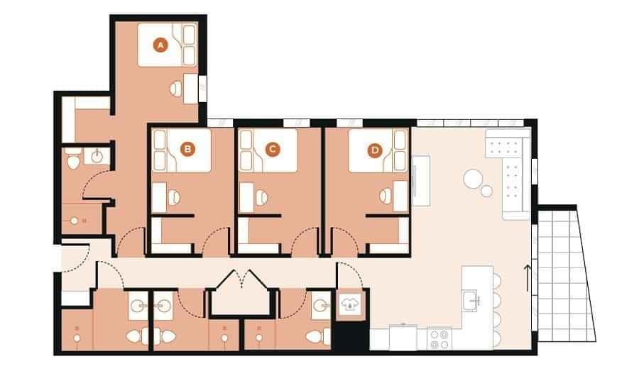 4 Bed 4 Bath - Image 4