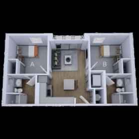 2 Bed 2 Bath - Image 5