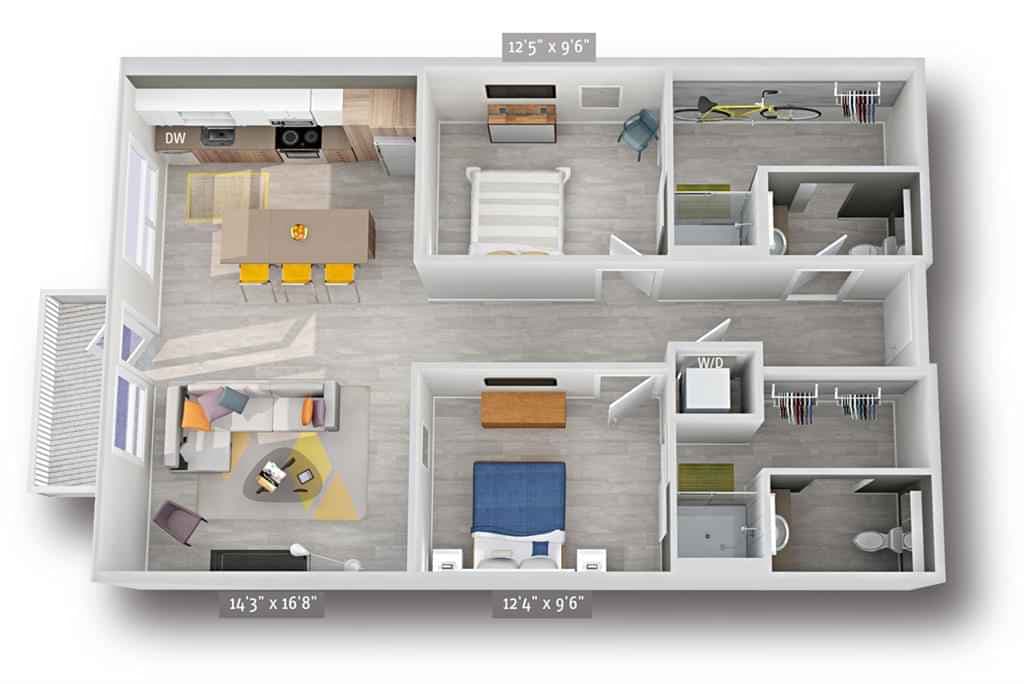 2 Bed 2 Bath - Image 1