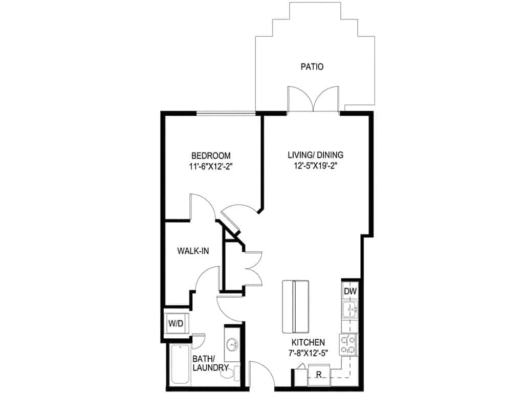 1 Bed 1 Bath - Image 1