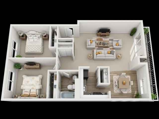 2 Bed 1 Bath - Image 1
