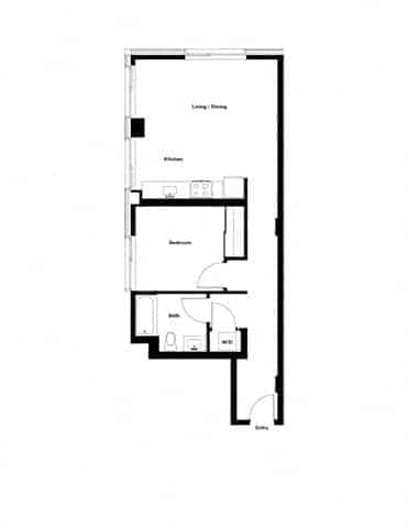 1 Bed 1 Bath - Image 9