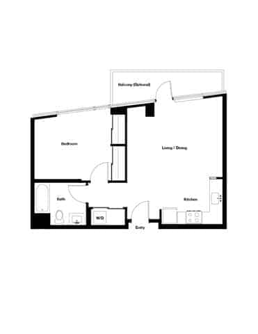 1 Bed 1 Bath - Image 6