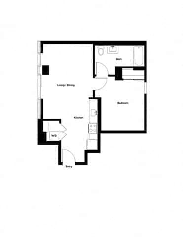 1 Bed 1 Bath - Image 5
