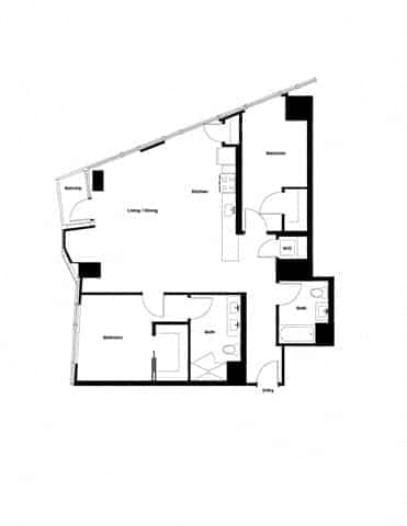 2 Bed 2 Bath - Image 2