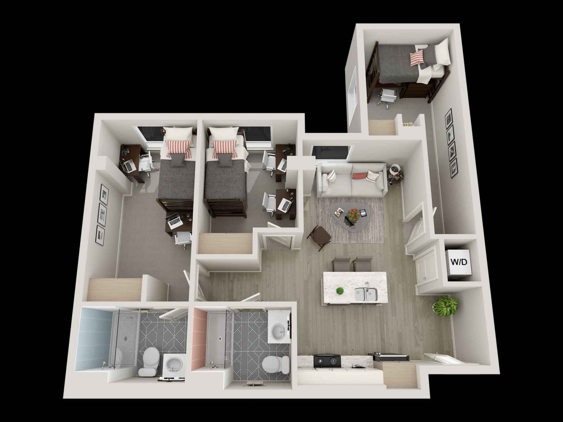 3 Bed 2 Bath - Image 2
