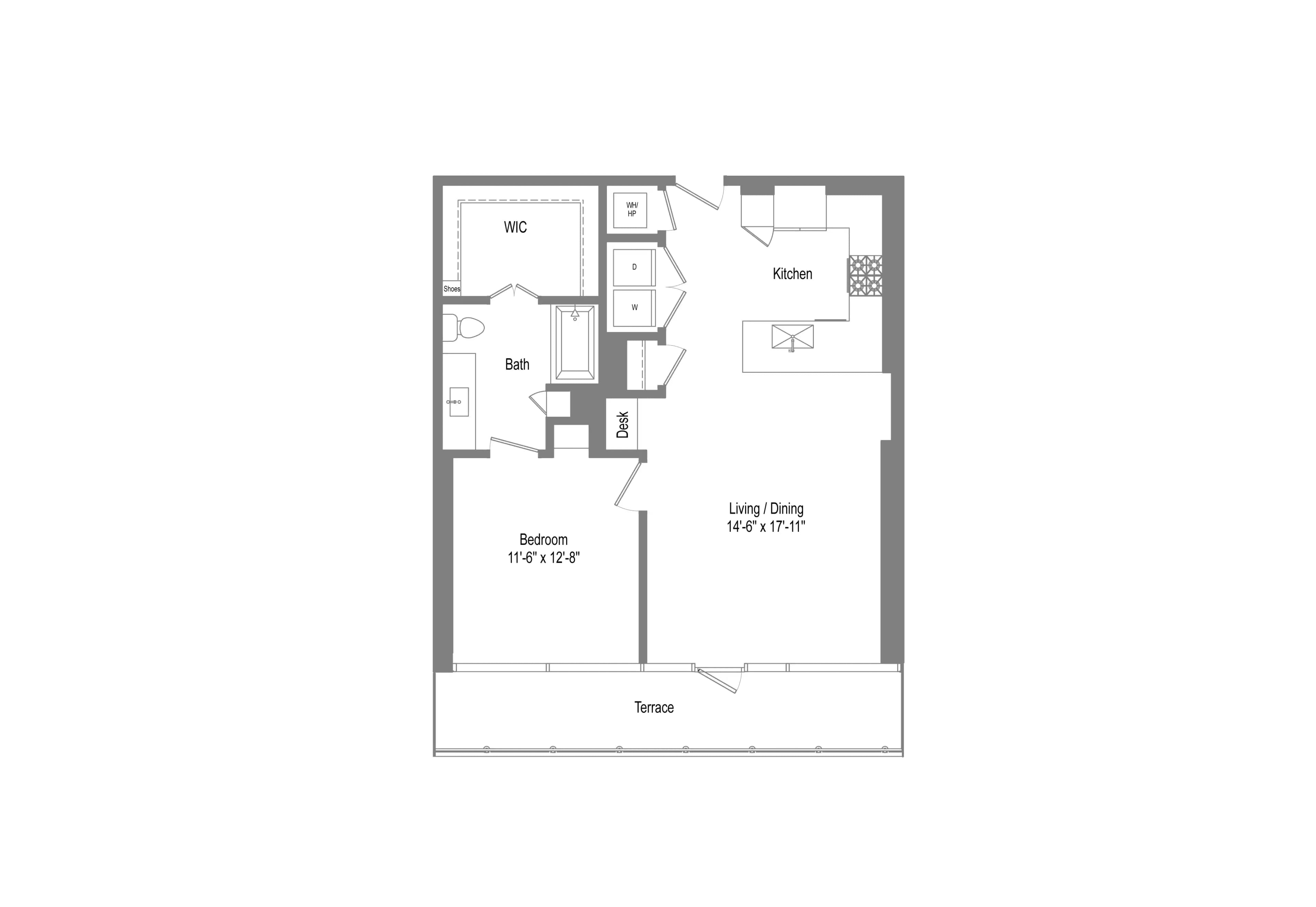 1 Bed 1 Bath  - Image 7
