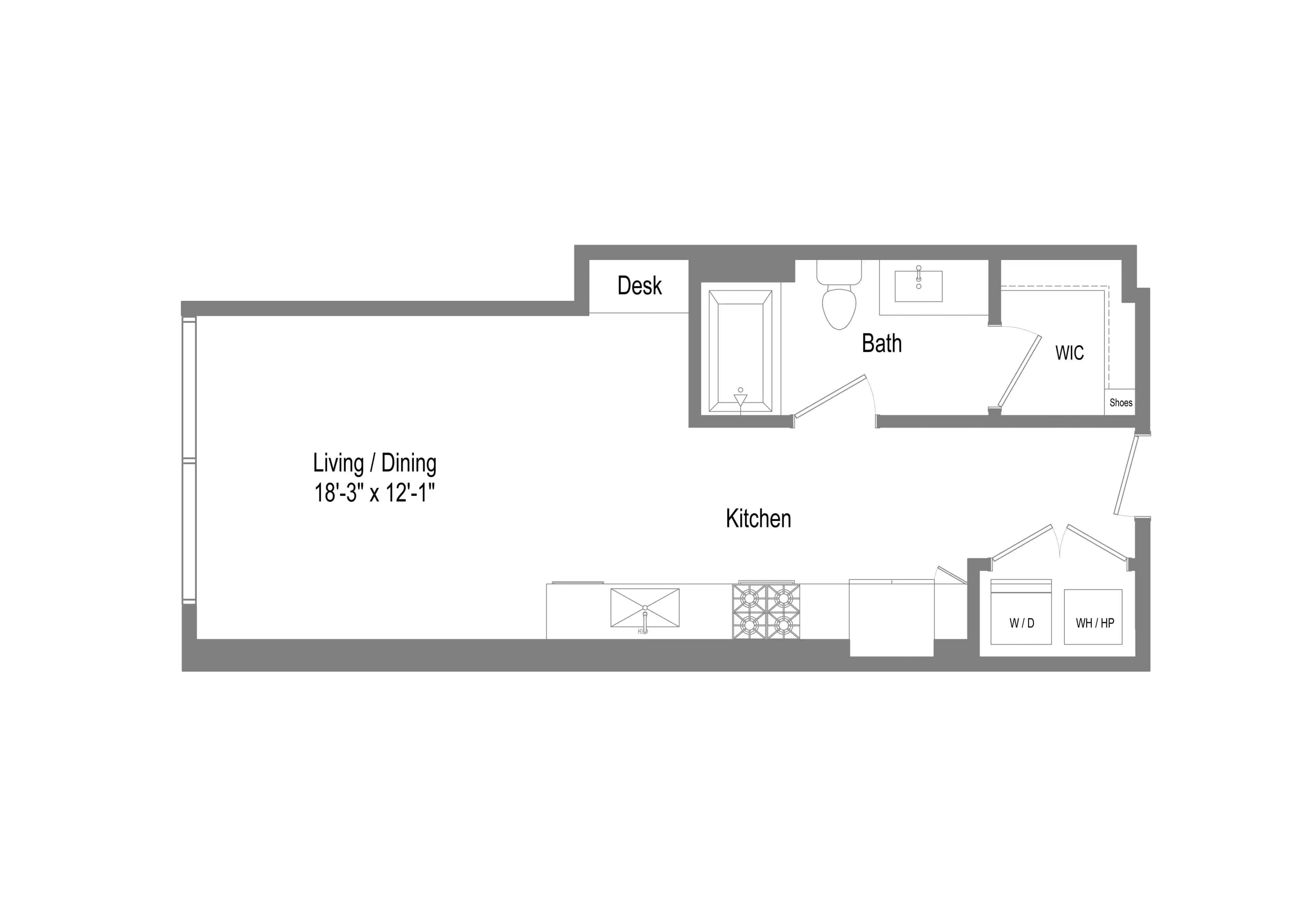 1 Bed 1 Bath  - Image 12