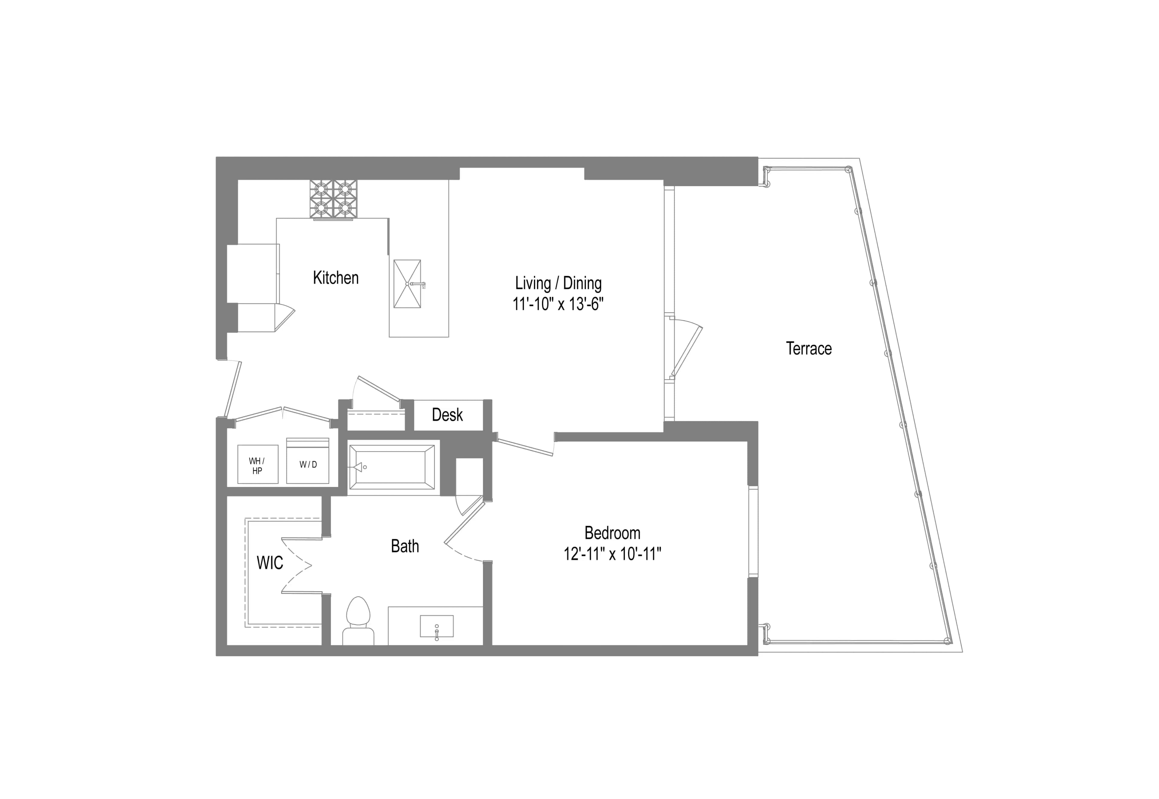 1 Bed 1 Bath  - Image 3