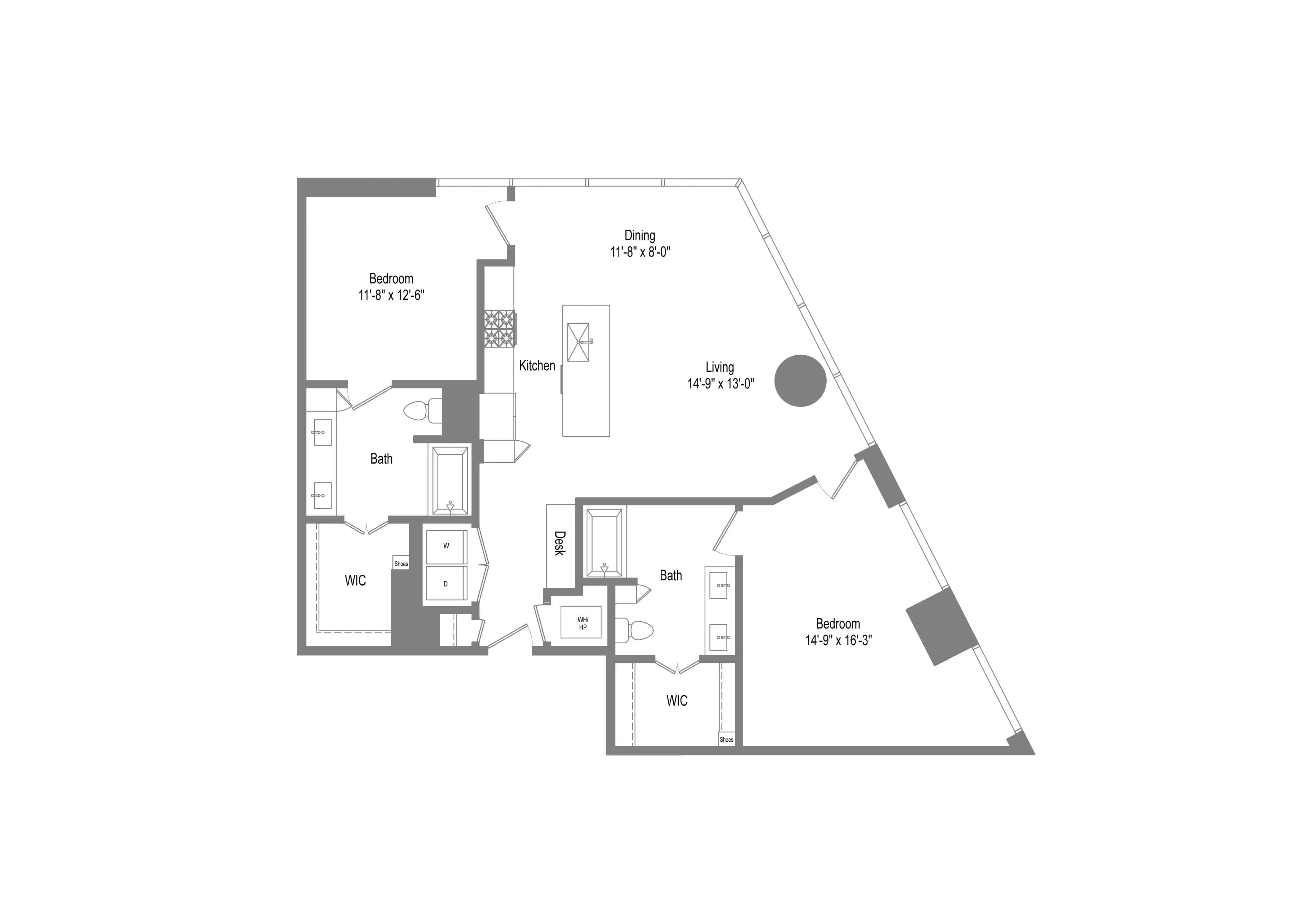 2 Bed 2 Bath - Image 11