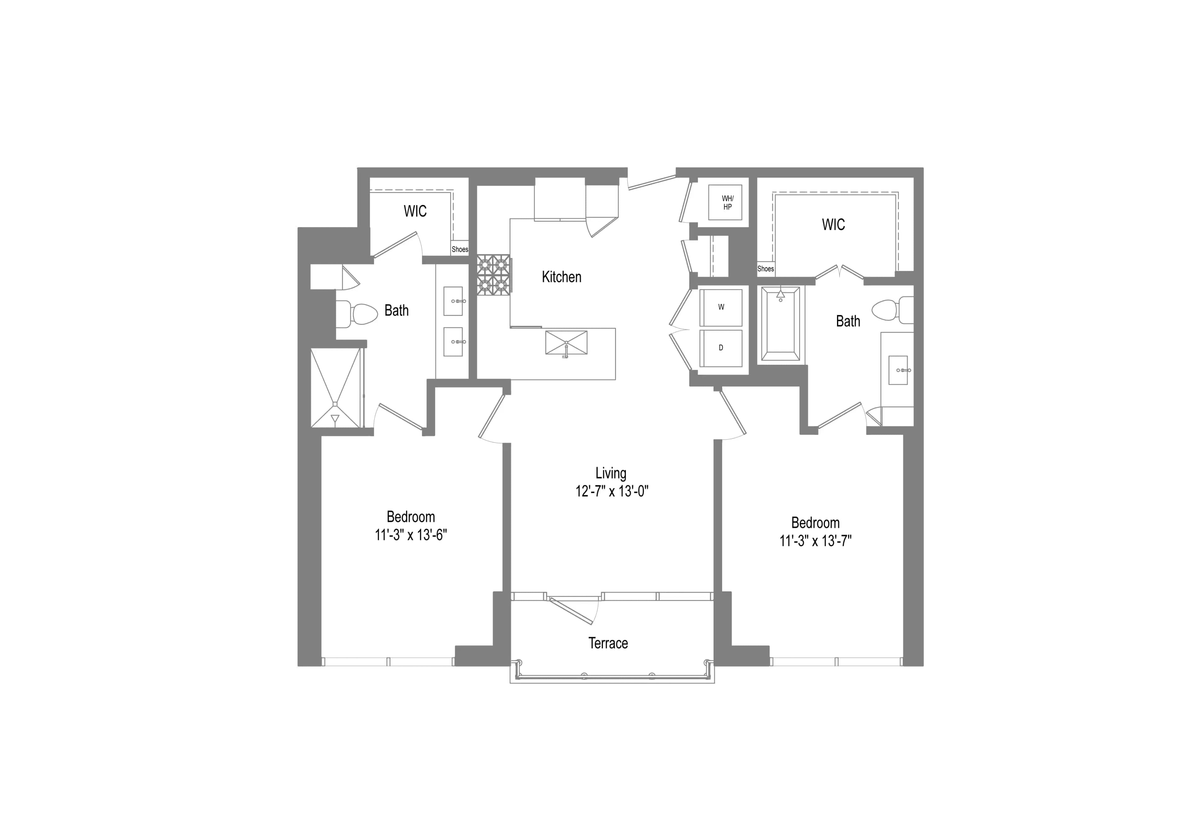 2 Bed 2 Bath - Image 1