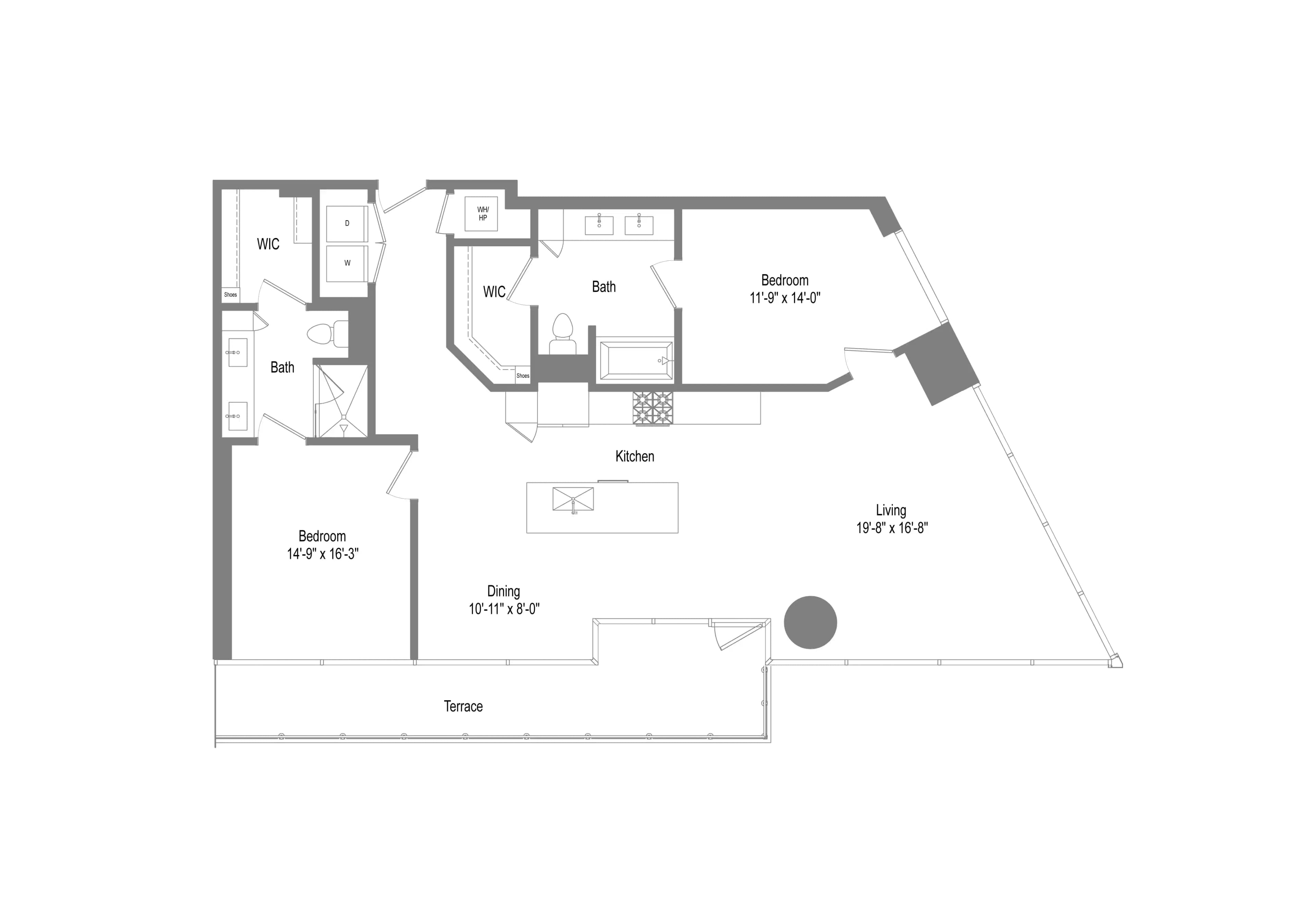 2 Bed 2 Bath - Image 12