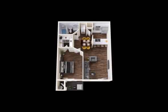 1 Bedroom 1 Bathroom - Image 2