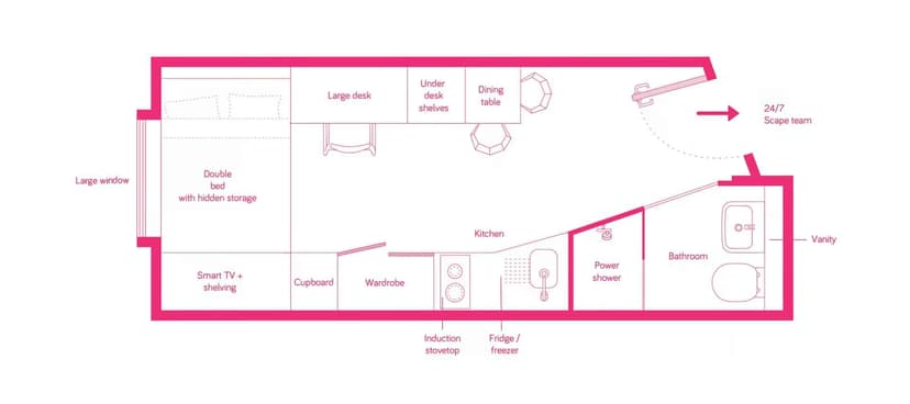 Studio, Double Bed, Views - Image 2