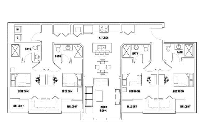 4 Bed 4 Bath - Image 2