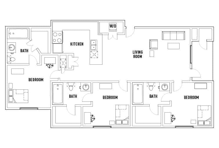 3 Bed 3 Bath - Image 1